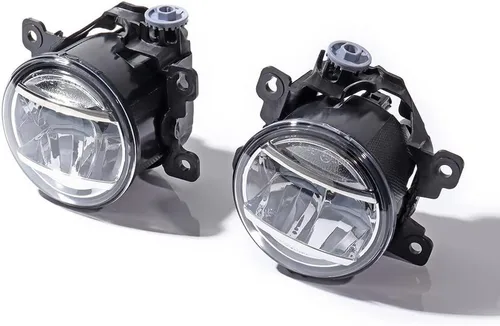 Vista 8 de Luces antiniebla LED de 3000 lm con lente transparente izquierda y derecha compatibles con Acura TLX Honda Accord Civic CRZ Fit HRV Odyssey Passport