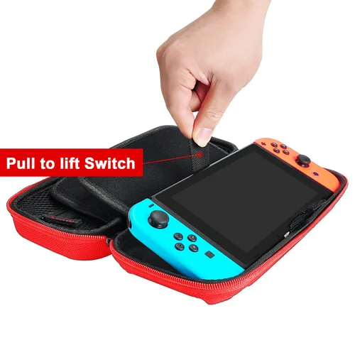 Vista 72 de daydayup Switch Carrying Case Compatible with Nintendo Switch 2, with 24 Games Cartridges Protective Hard Shell Travel Carrying Case Pouch for