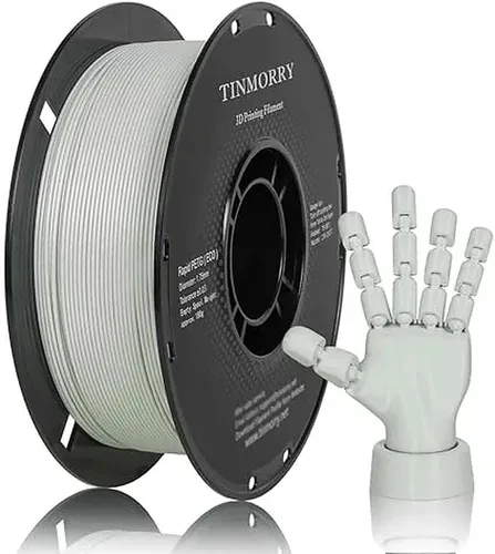Vista 29 de TINMORRY - Filamento PETG CF de 1.75 mm para impresora 3D, compatible con Bambu LAB, Creality K1C, QIDI MAX3, FLASHFORGE Adventurer 5M, Prusa MK4