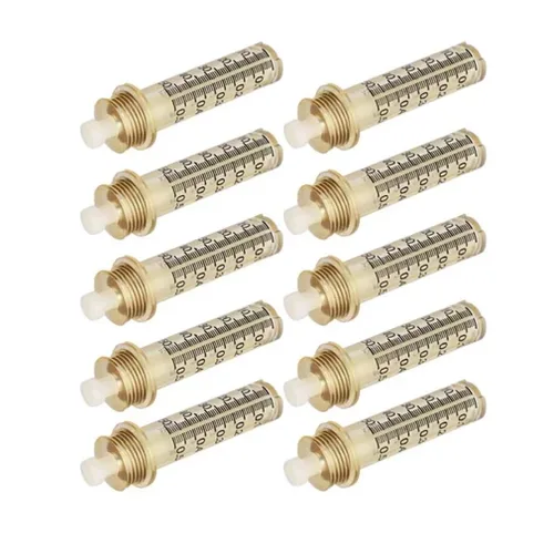 Vista 2 de Ampolla vacía desechable 10pcs 0.0 fl oz con piezas de repuesto de tapa de adaptador 1pc