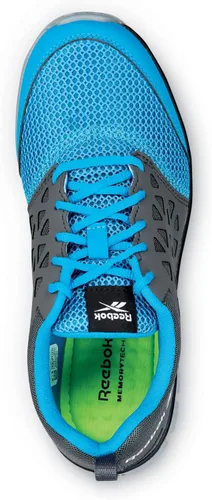 Vista 5 de Reebok Calzado de trabajo para hombre, estilo atlético, antideslizante, con puntera suave