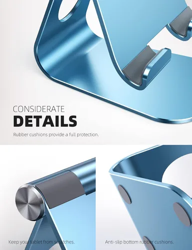 Vista 49 de Soporte ajustable para ipad, soporte para tableta Lamicall, Gris espacial