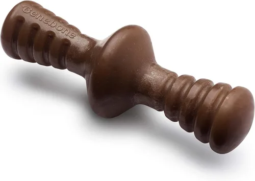 Vista 46 de Benebone Bone - Juguete masticable duradero para perros para masticadores agresivos, tocino real, fabricado en Estados Unidos, pequeño