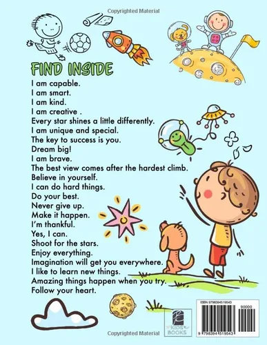 Vista 2 de MOTIVATIONAL COLORING BOOK FOR KIDS