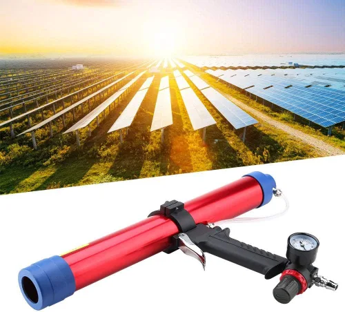 Vista 2 de Marhynchus Sellador de pegamento de vidrio neumático Cartucho de pistola de calafateo Pistola de aire 300 ~ 600ML para aparatos electrónicos