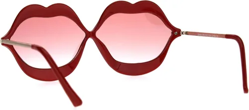 Vista 3 de PASTL Gafas de sol en forma de labios labios beso mujeres lindo moda sombras UV 400