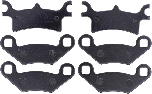 Vista 2 de MOTOKU Pastillas de freno delanteras y traseras para Magnum 330 Scrambler 500 Sportsman 400 500 600 700 800 Trailblazer Trail Boss 330