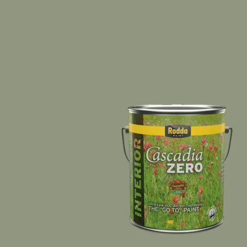 Vista 140 de Rodda Paint CASCADIA ZERO - Pintura plana e imprimación para interiores en uno, cuarto de galón, rosa Mullen