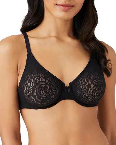 Vista 16 de Wacoal Brasier con aros de encaje Halo sin forro para mujer, 851205