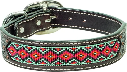 Vista 3 de Weaver Pet - Collar de perro con cuentas, 3/4 x 15 pulgadas