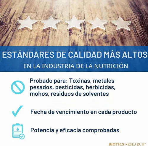 Vista 6 de BIOTICS RESEARCH Bio Multi Plus, multivitamínico y minerales sin hierro 90
