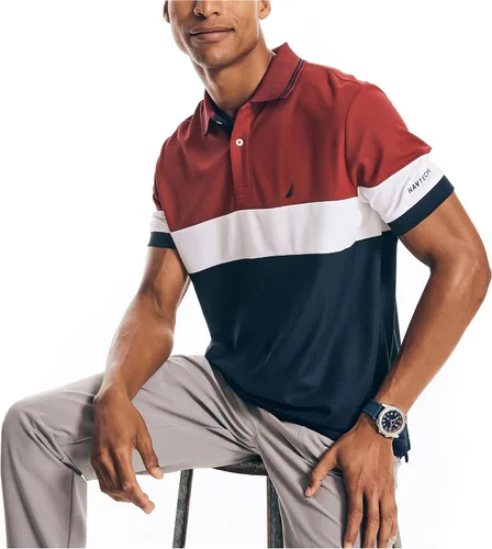Vista 4 de Nautica Navtech - Polo de ajuste clásico para hombre