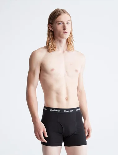 Vista 2 de Calvin Klein Paquete de 7 baúles elásticos de algodón para hombre