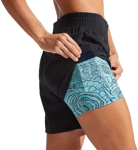 Vista 5 de Pantalones cortos 2 en 1 Prospect con forro para mujer