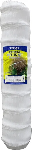 Vista 10 de TENAX 1A150281 Hortonova Plant Trellis Network, 48" x 1,000' Blanco