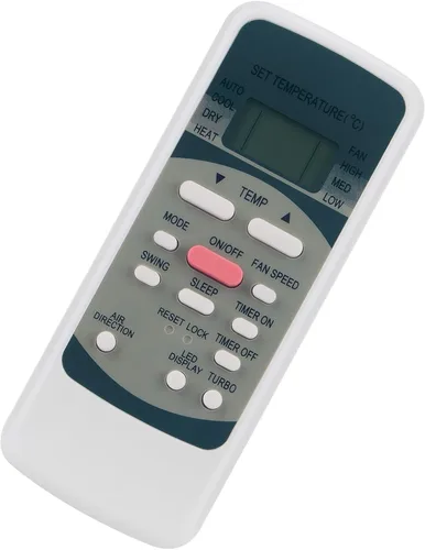 Vista 3 de Control remoto reemplazado R51M/E para aire acondicionado Midea R51L1/BGE R51l5/BGE R51l10/BGE R51E R51CE R51MCE R51DE R51I4BGCE UL-R51ME R51I11BGE