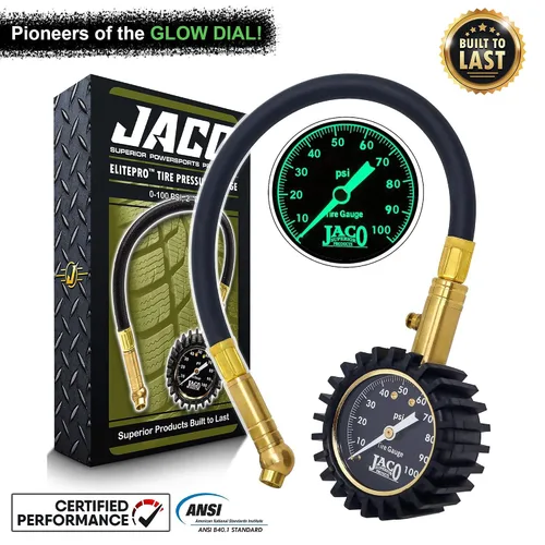 Vista 6 de JACO ElitePro, Medidor de presión de los neumáticos, 100 PSI