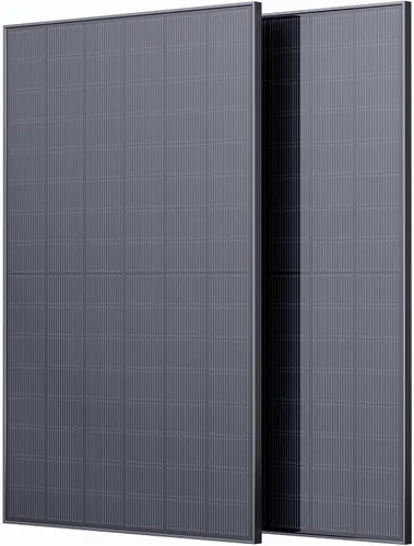 Vista 13 de Panel solar bifacial de 450 W, monocristalino tipo N 16BB, doble vidrio, diseño de módulo dual antisombra, hasta 25.6% de eficiencia de conversión