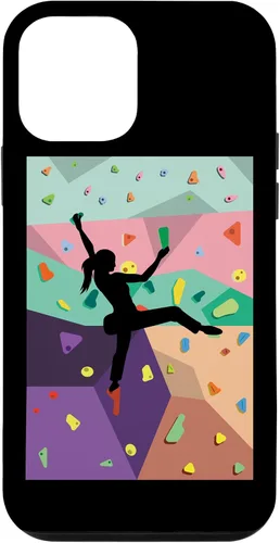 Vista 16 de Cute Colorful Rock Climbing Bouldering Wall Climber Case for iPhone 17