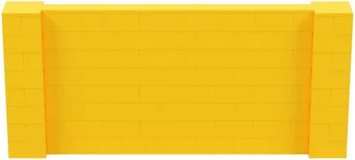 Vista 14 de EverBlock Kit de pared de 5 x 4 pies Bloques de construcción modulares Sistema de pared para edificios, pantallas y estructuras Divisor