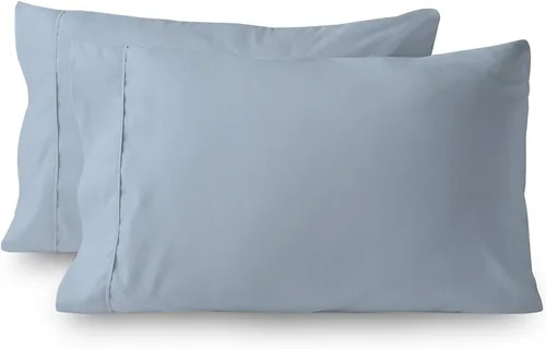 Vista 21 de Juego de cama de 5 piezas, 100% algodón egipcio de 600 hilos, fundas de almohada y sábana bajera con bolsillo extra profundo, ropa de cama suave