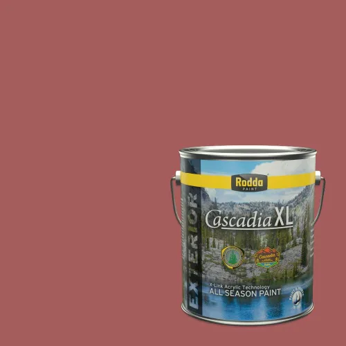 Vista 103 de Rodda Paint CASCADIA XL - Pintura e imprimación satinada para exteriores en uno, cuarto de galón, blanco abstracto