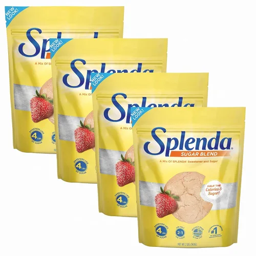Vista 8 de Edulcorante SPLENDA de bajas calorías para hornear, mezcla de azúcar, bolsa resellable, 32 onzas