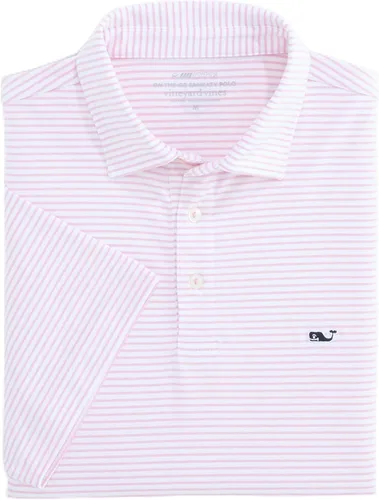 Vista 13 de Vineyard Vines Polo Bradley Stripe Sankaty para hombre Ocean Breeze Tejeda