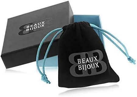 Vista 4 de Beaux Bijoux - Anillo de anclaje trenzado de plata de ley, disponible en tamaños 6-7 - 8-9