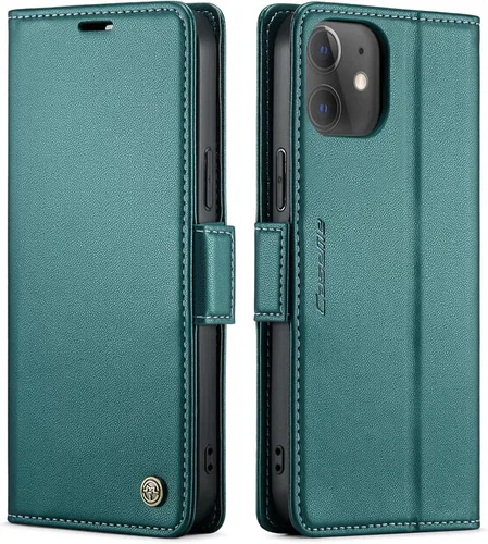 Vista 65 de QLTYPRI Funda tipo cartera para iPhone 7/8/SE 2020/SE 2022 con tarjetero, color azul