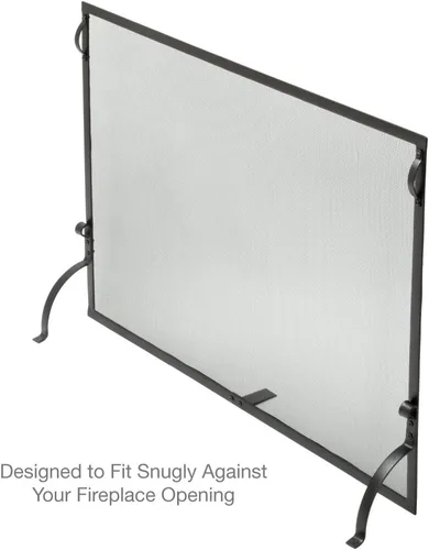 Vista 4 de Uniflame Protector para chispas de hierro forjado., Hierro, Negro, M, 120.00 volts