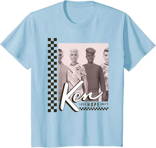 Vista 9 de Barbie - Camiseta Ken Love Hope Unity Blanco