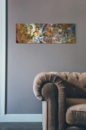 Vista 3 de Epic Graffiti Lienzo decorativo para pared con telescopio espacial Hubble 'Carina Nebula', 12 x 36 pulgadas