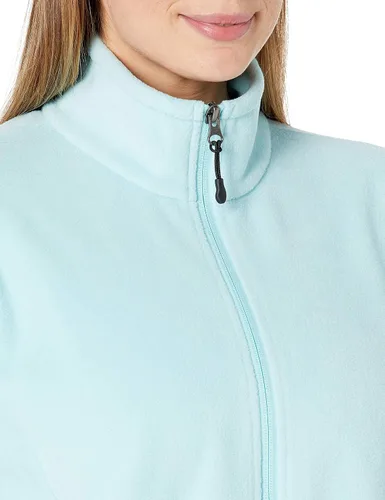 Vista 7 de Tienda Essentials - Chaqueta de vellón suave ajuste clásico manga larga y con cremallera completa para mujer
