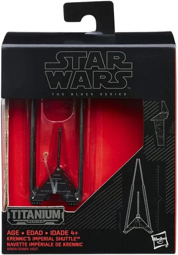 Vista 2 de Star Wars Rogue One The Black Series Krennic's Imperial Shuttle Titanium Vehicle