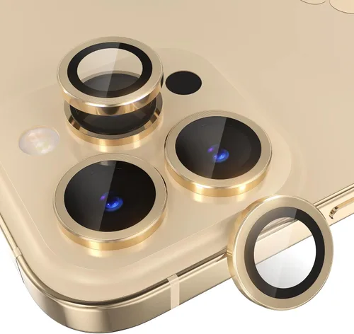 Vista 122 de Choiche Compatible para iPhone 16 Pro/iPhone 16 Pro Max Protector de Lente de Cámara, Vidrio Templado 9H Protector de Pantalla de Cubierta de Cámara