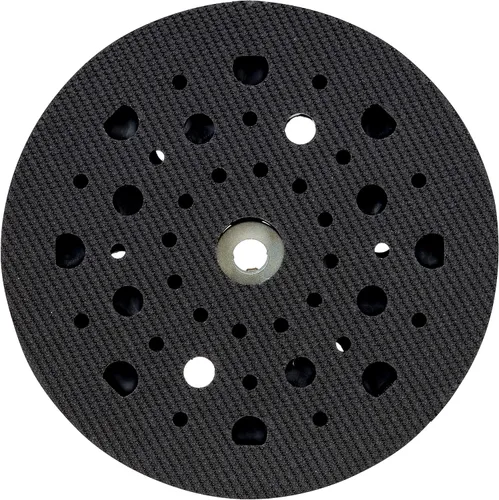 Vista 3 de BOSCH RSM5045 Almohadilla de lijado mediana de gancho y bucle con múltiples orificios de 5 pulgadas