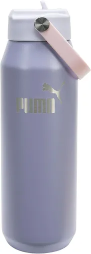 Vista 11 de PUMA Botella de agua de acero inoxidable aislada de 32 onzas unisex para adultos con asa de transporte