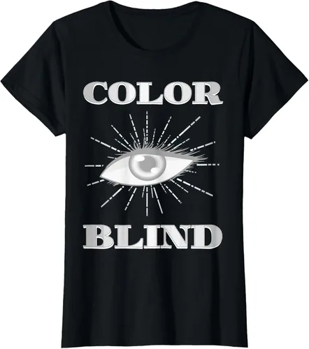Vista 31 de Color Blind Camiseta Test Funny Glasses Visions