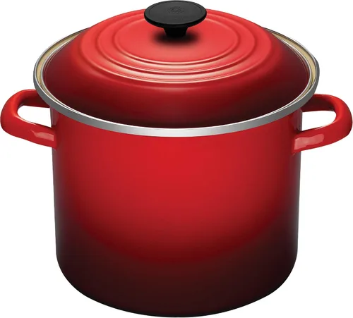 Vista 8 de Le Creuset Juego de 20 piezas de materiales mixtos, Cerise
