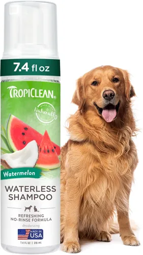 Vista 12 de TropiClean Champú sin enjuague sin agua para gatos Tratamiento para la caspa Champú seco hidratante para pieles secas Fabricado en EE. UU.