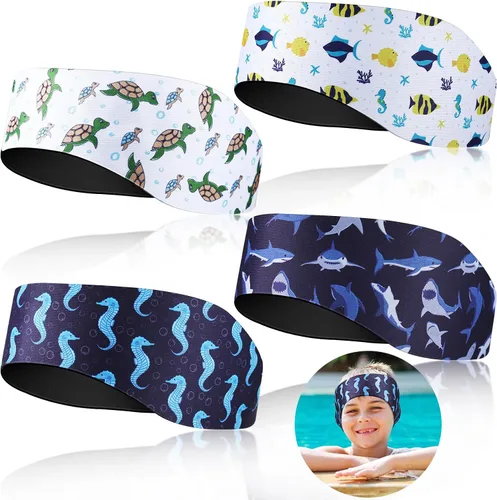 Vista 11 de Zhanmai - Diadema ajustable para niños pequeños (4 piezas)