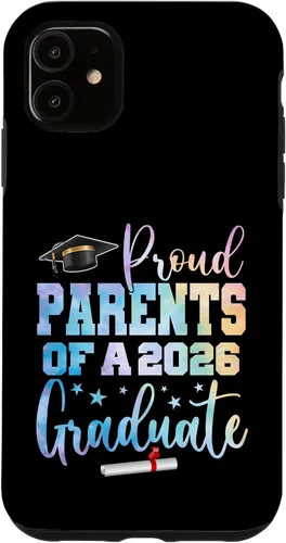 Vista 8 de Proud Parents of A Class of 2026 Graduate Graduation Case for iPhone 16