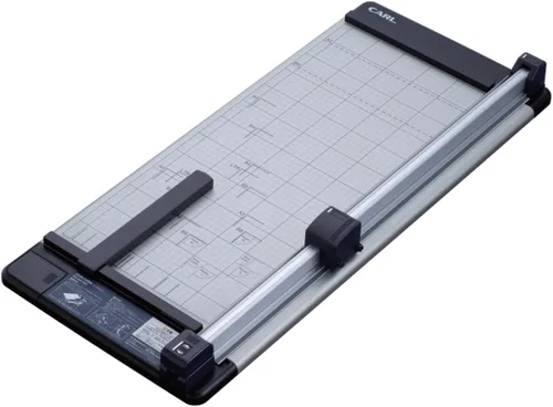 Vista 9 de Carl Manufacturing 12210 Recortadora de Servicio Pesado de 12 Pulgadas, Capacidad de 36 Hojas, 14 Pulgadas x 12-1/4 Pulgadas x 3/4 Pulgadas GY