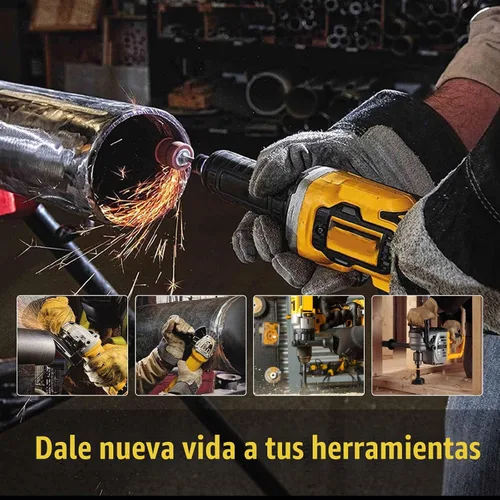 Vista 7 de Paquete de 4 baterías de repuesto 8ah DCB208 para batería Dewalt 20V DCB207 Yellow