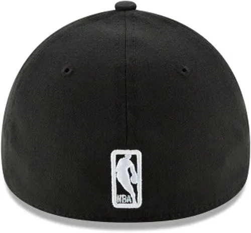 Vista 4 de NBA Chicago Bulls Classic 39Thirty - Gorra con ajuste elástico, talla M y grande, color negro