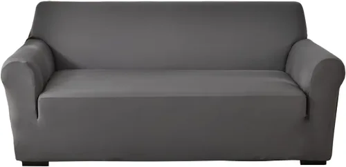 Vista 31 de Fundas elásticas para sofá de 1/2/3/4 plazas, funda para sofá biplaza/sillón, funda de sofá modular en forma de L, protector universal de muebles