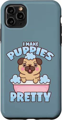 Vista 11 de iPhone 14 Dog Groomer Pug Dog Puppy Bath Dog Salon Case