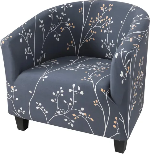 Vista 32 de NILUOH - Funda elástica para silla de club, cubierta elástica para silla de bañera, fundas para silla de barril, fundas para sillón, cubierta para 01