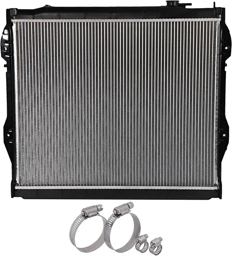 Vista 8 de SCITOO 1 radiador 1774 + abrazadera de manguera de 0.31 a 0.39 pulgadas x 2 de 1.18 a 1.79 pulgadas x 2 para Toyota 1995-2004 para Toyota Tacoma